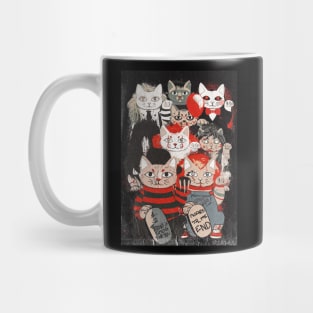 Horror Maneki Neko Vintage Gang Halloween Party 2019 Mug